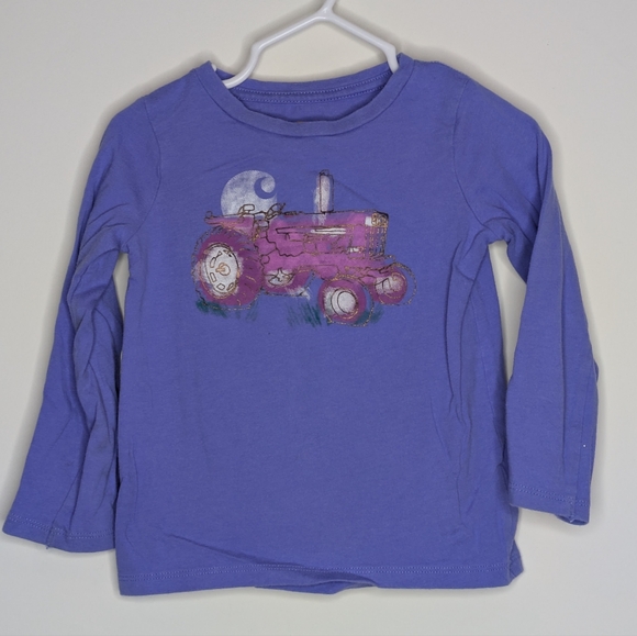 Carhartt Pink Tractor Shirt 2T - Picture 1 of 6